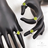 Natural Raw Peridot Ring, Artisan Boho Ring, Silver Plated Ring, Raw Peridot Ring, Crystal Ring, Stackable Ring, Wedding Ring, Designer Ring